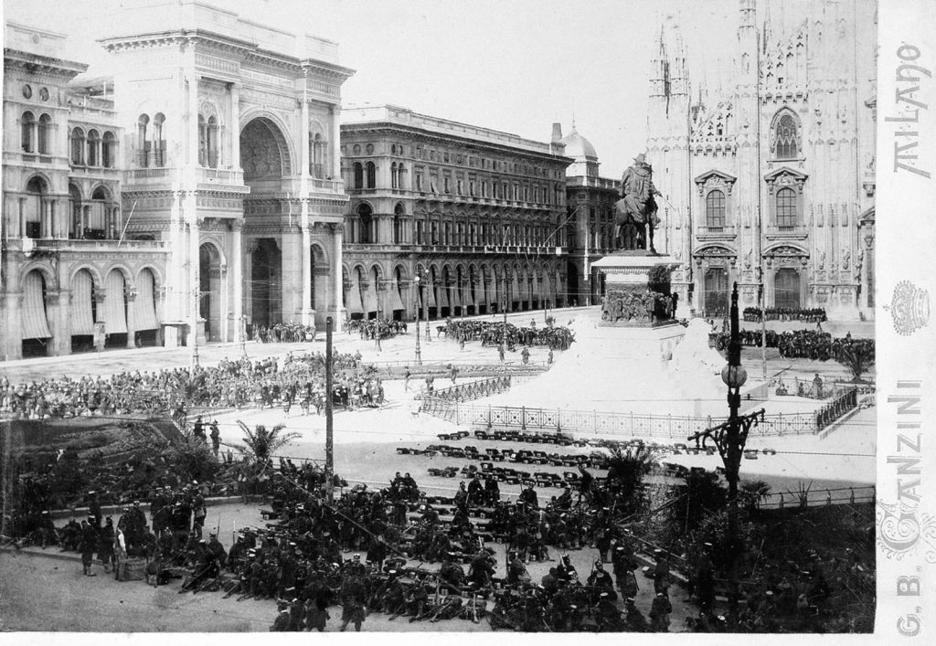 Tumultos de 1898 em Milão